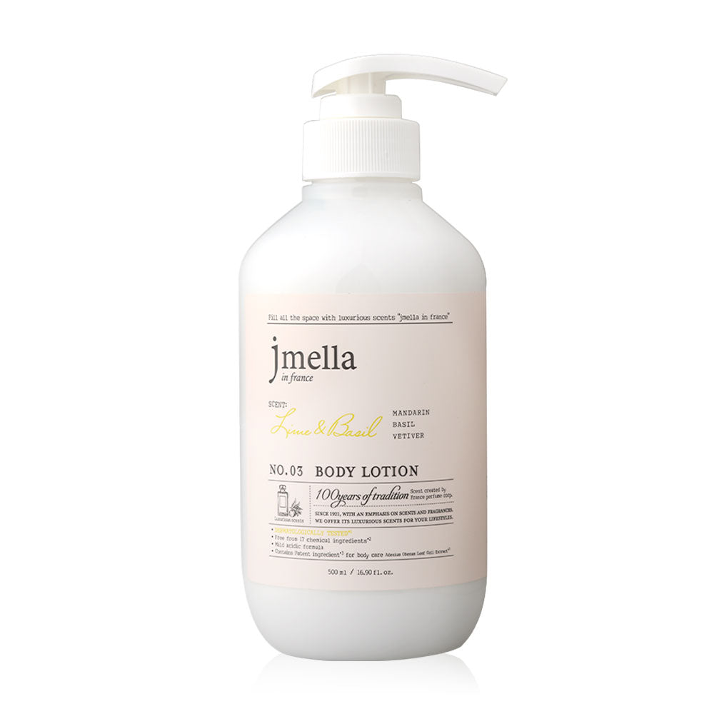 JMELLA in France No.03 Lime Basil Body Lotion Korea Cosmetics BN