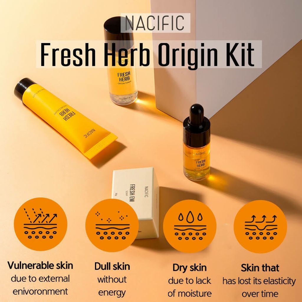 NACIFIC Fresh Herb Origin Kit Korea Cosmetics BN