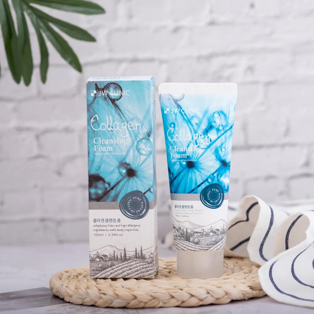 3W CLINIC - Collagen Cleansing Foam