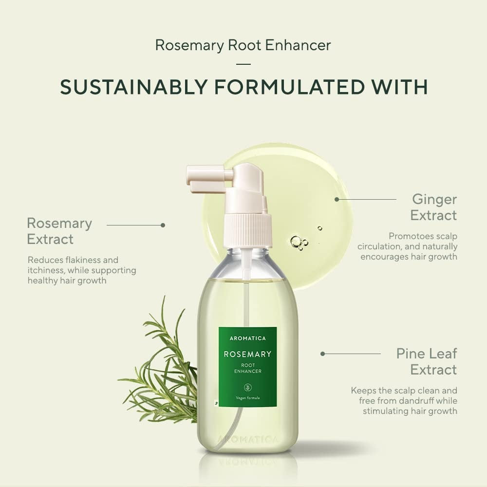 AROMATICA - Rosemary Root Enhancer - Korea Cosmetics BN