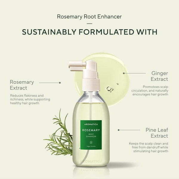 AROMATICA Rosemary Root Enhancer Korea Cosmetics BN