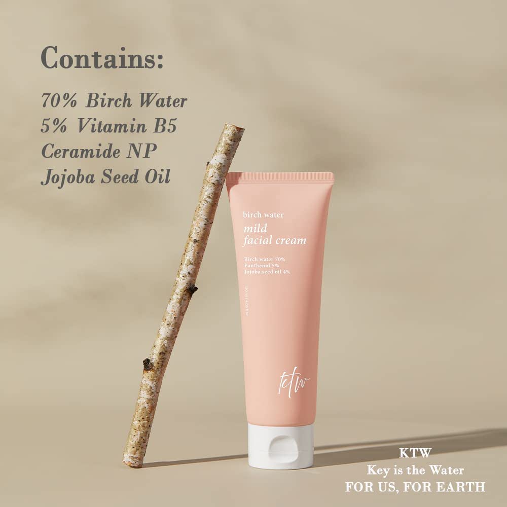 KTW - Birch Water Mild Facial Cream
