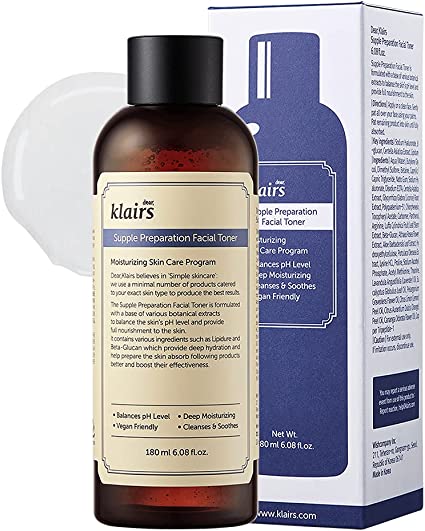 KLAIRS - Supple Preparation Facial Toner – Korea Cosmetics BN