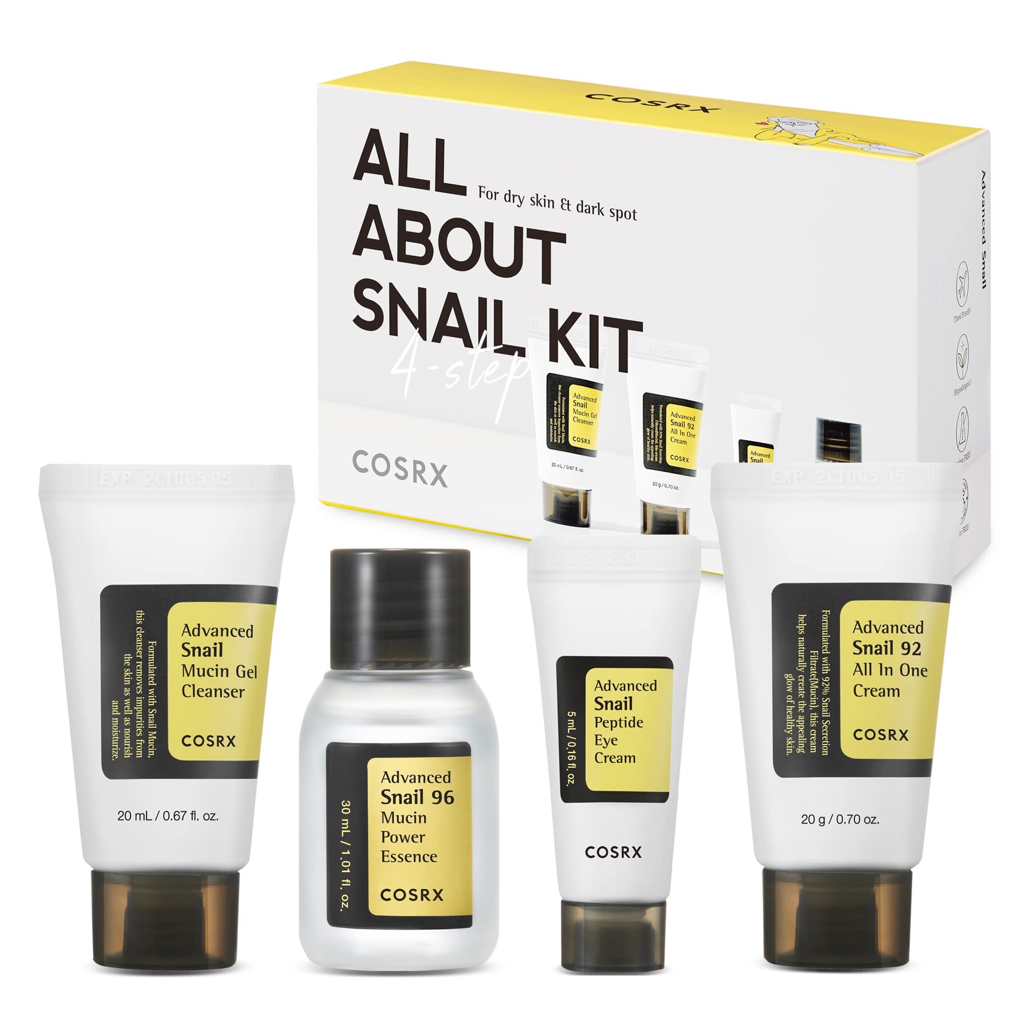 COSRX - All About Snail Kit – Korea Cosmetics BN