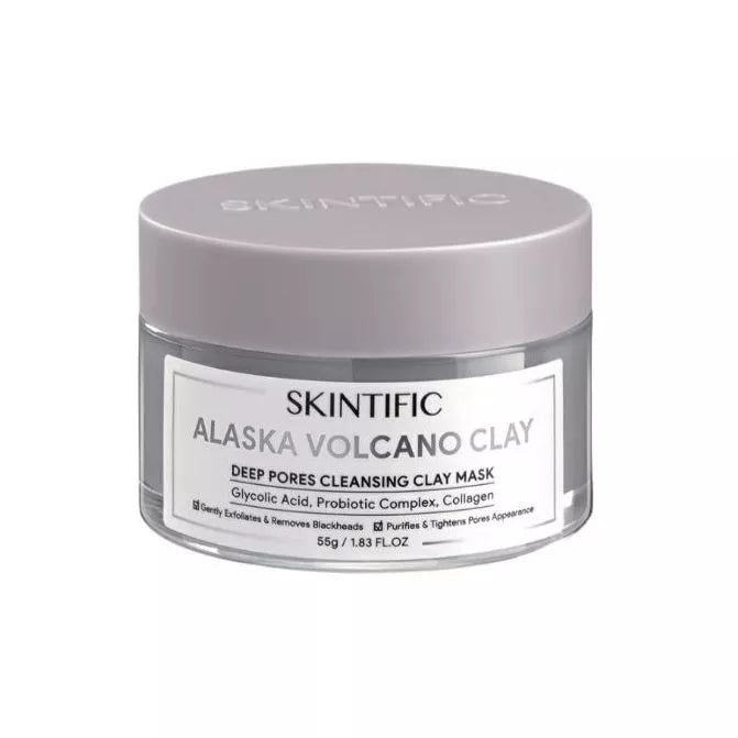 SKINTIFIC - Alaska Volcano Clay Deep Pores Cleansing Clay Mask