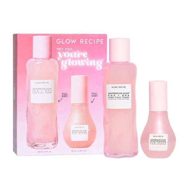Glow Recipe - Hey You, You Are Glowing Watermelon Set - Korea Cosmetics BN