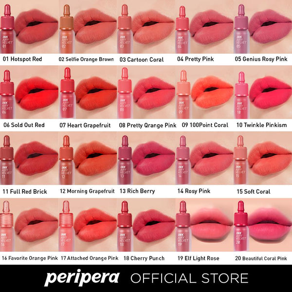 PERIPERA - Ink Airy Velvet - Korea Cosmetics BN