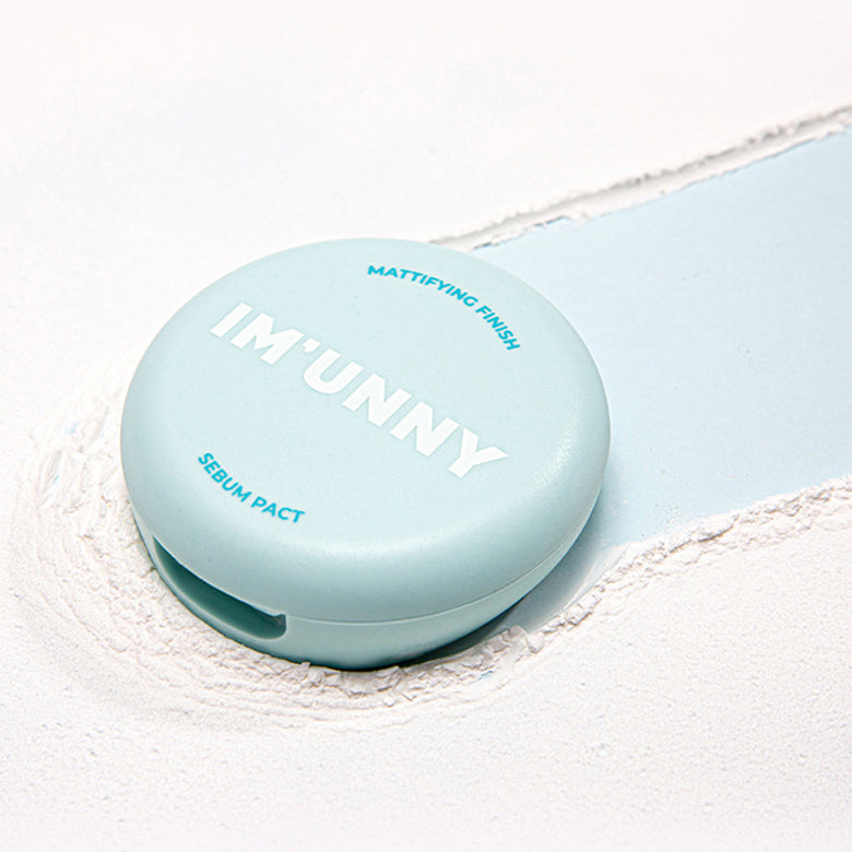 IM' UNNY - Mattifying Finish Sebum Pact - Korea Cosmetics BN