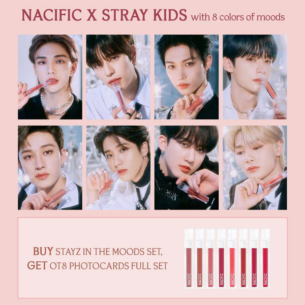 NACIFIC x Stray Kids Shine Mood Slick Set - Korea Cosmetics BN