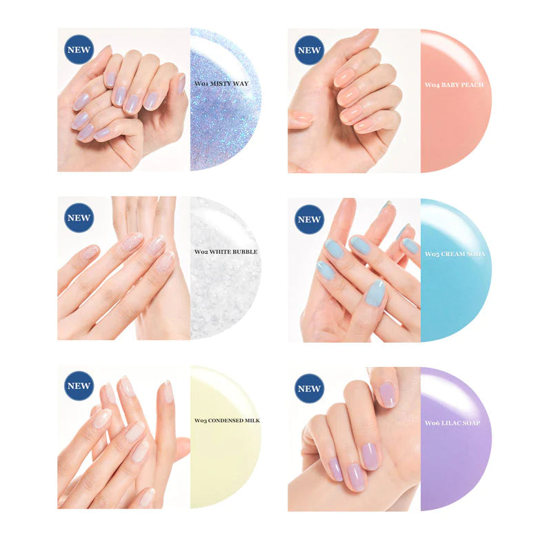 Rom Nails ROM&ND - Mood Pebble Nail: Milk Grocery – Korea Cosmetics BN