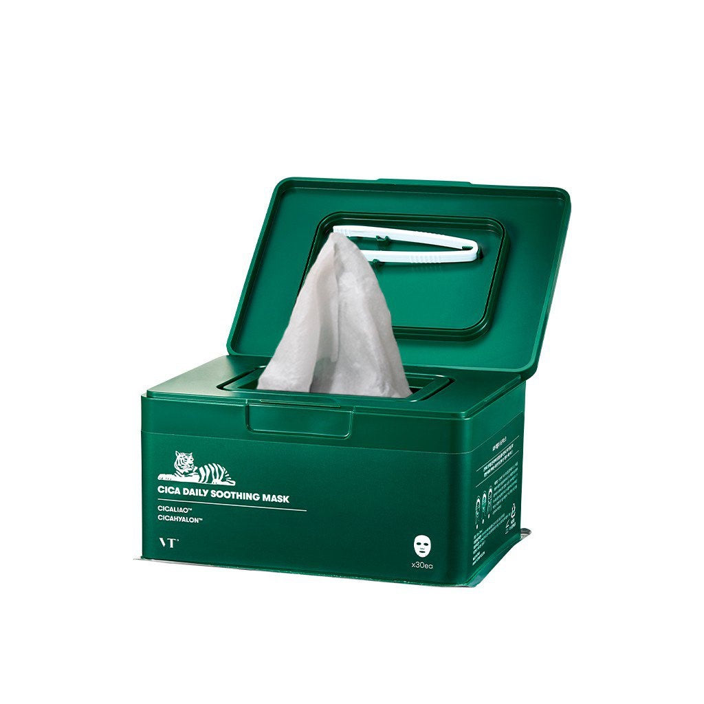 Vt Daily Mask VT - Cica Daily Soothing Mask - Korea Cosmetics BN