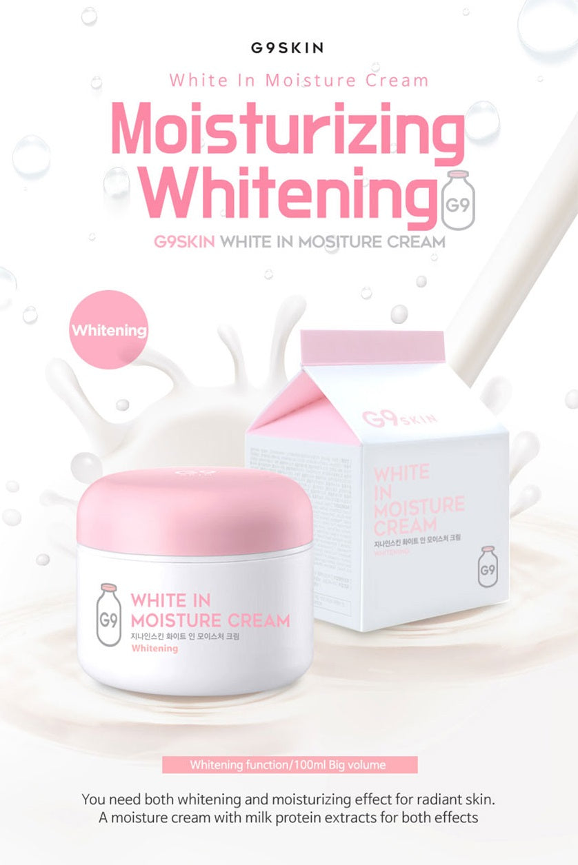 G9SKIN - White In Moisture Cream - Korea Cosmetics BN