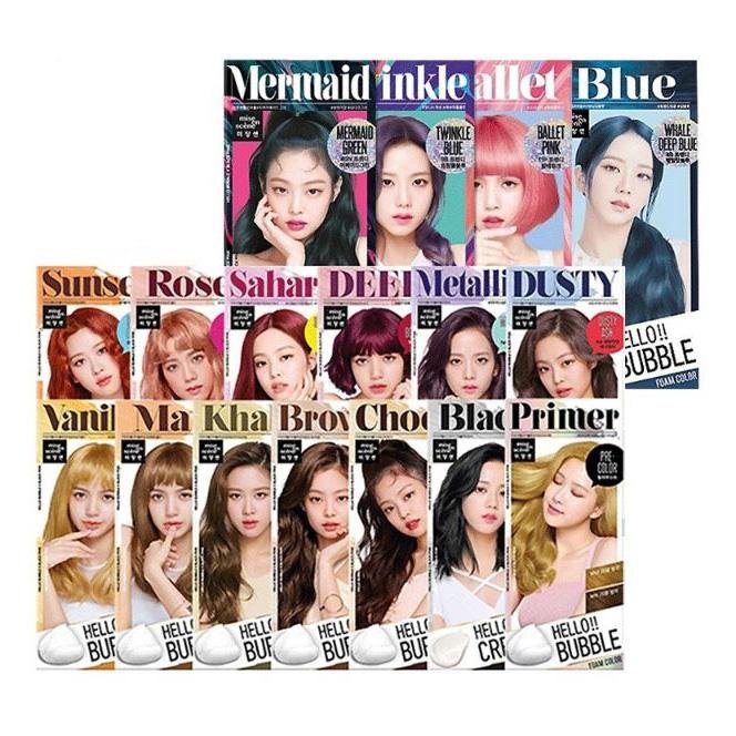 MISE EN SCÈNE - Hello Bubble x Blackpink Foam Color Hair Dye