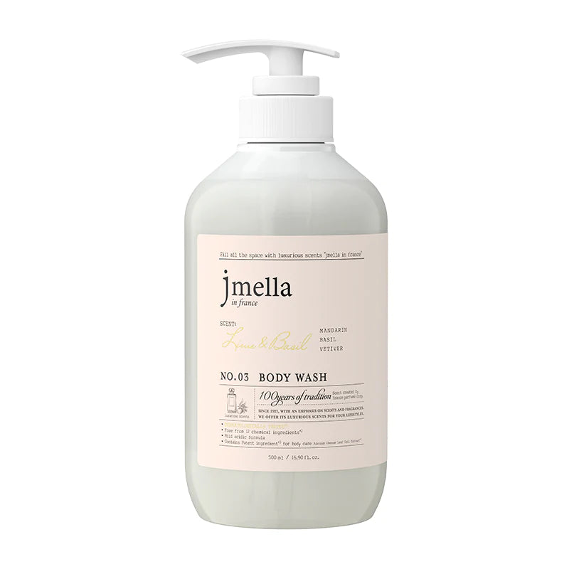 JMELLA IN FRANCE - No.03 Lime & Basil Body Wash