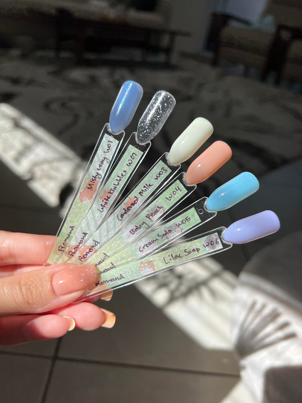 Rom Nails ROM&ND - Mood Pebble Nail: Milk Grocery – Korea Cosmetics BN