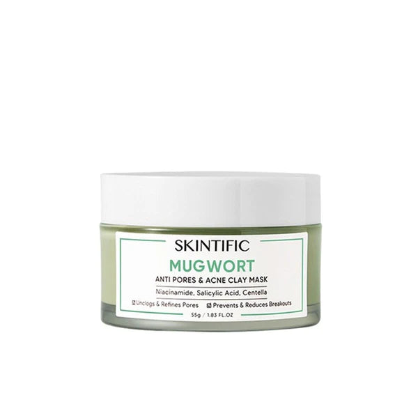 SKINTIFIC - Mugwort Anti Pores & Acne Clay Mask