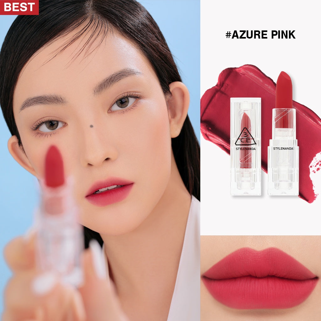 3CE - Soft Matte Lipstick - Korea Cosmetics BN