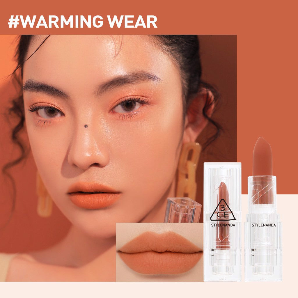 3CE - Soft Matte Lipstick - Korea Cosmetics BN